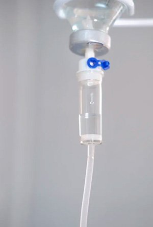 Капельница с лекарством